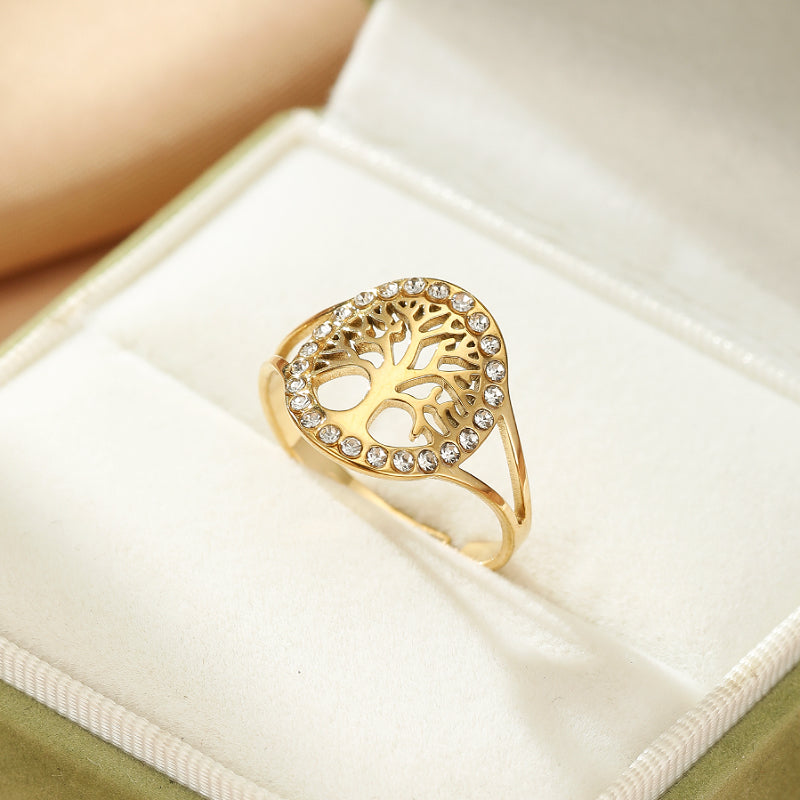 Bague Arbre de Vie – Arbre Lumineux