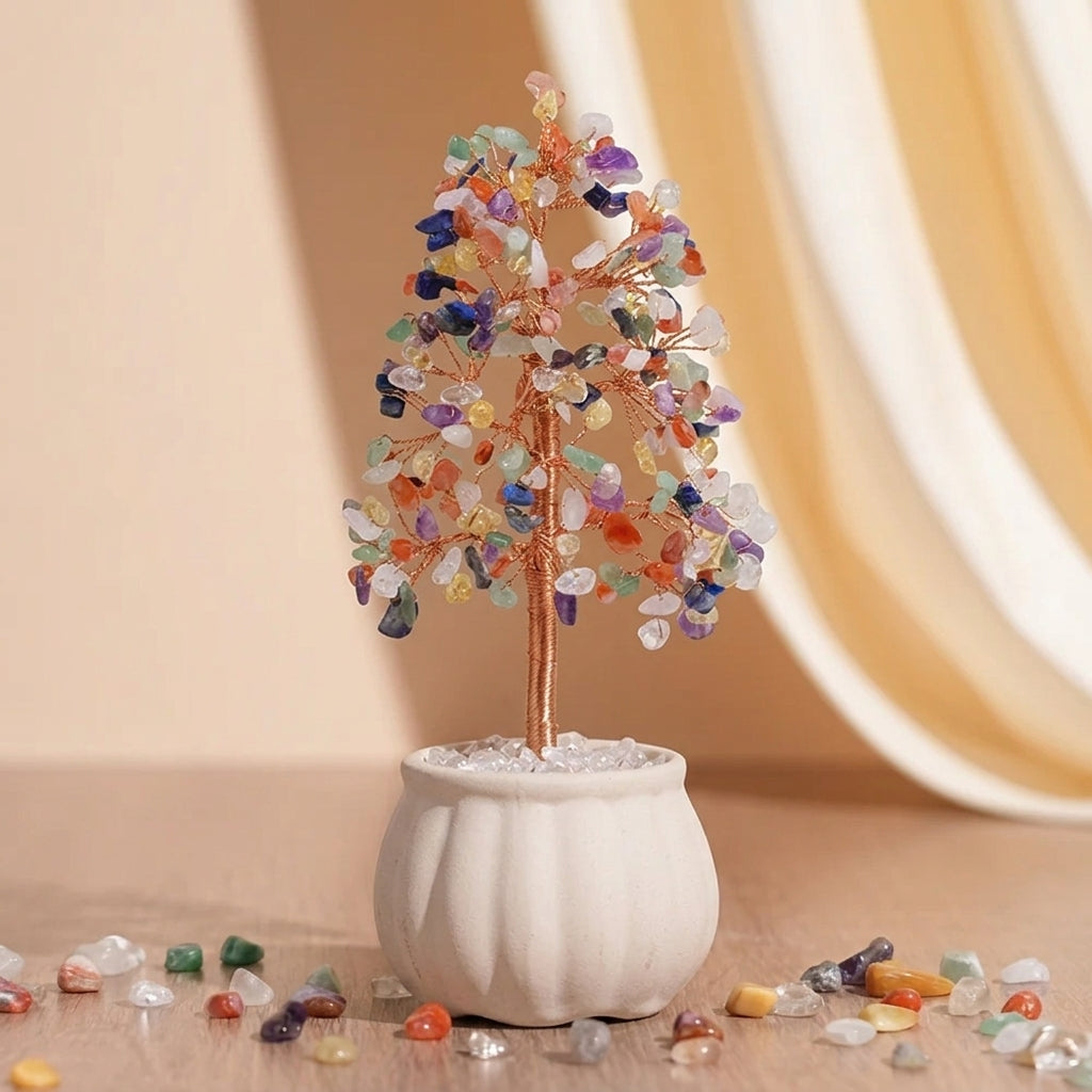 Arbre de Vie Quartz Fraise – Brume Rosée
