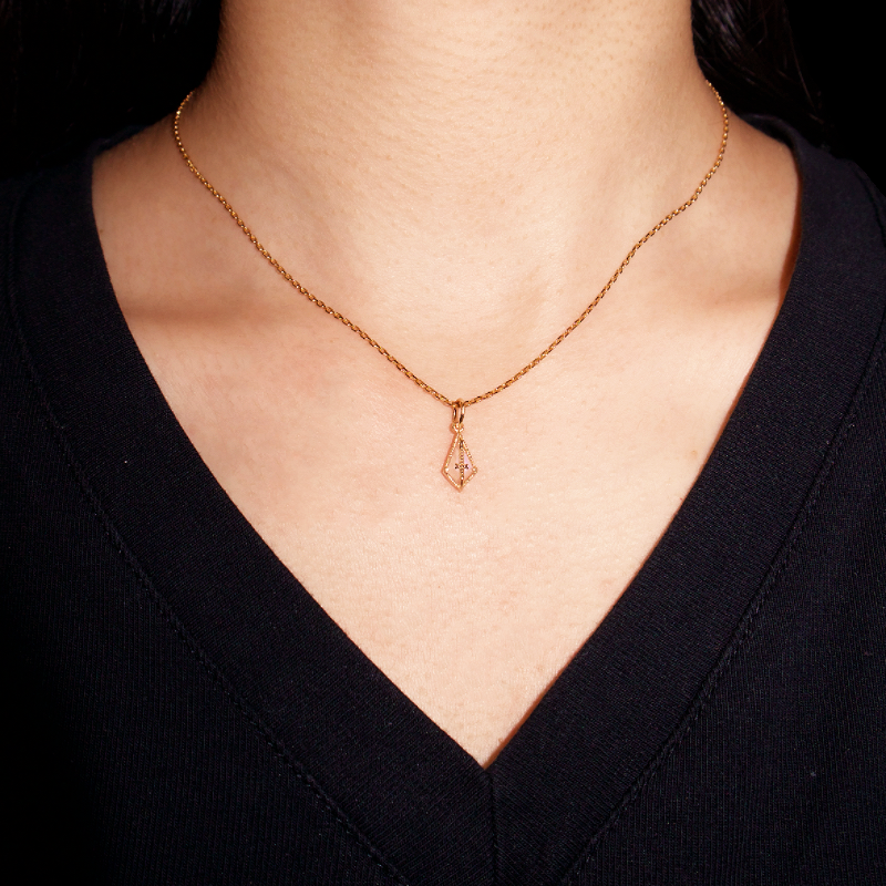 Collier Pierre de Lune – Douce Lumière, Argent Plaqué Or