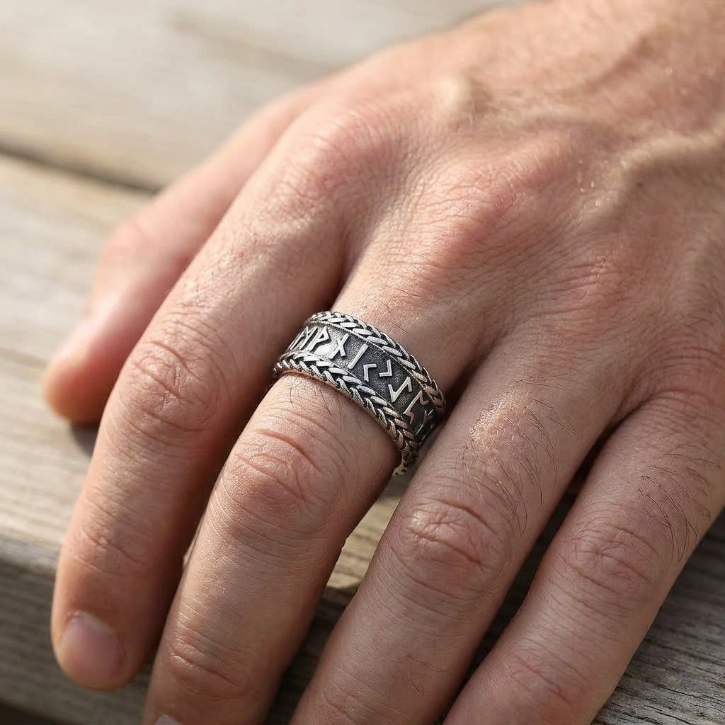 Bague Homme Viking – Force Runique