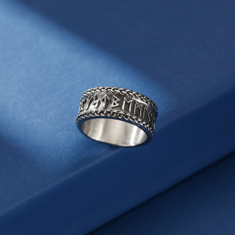 Bague Homme Viking – Force Runique