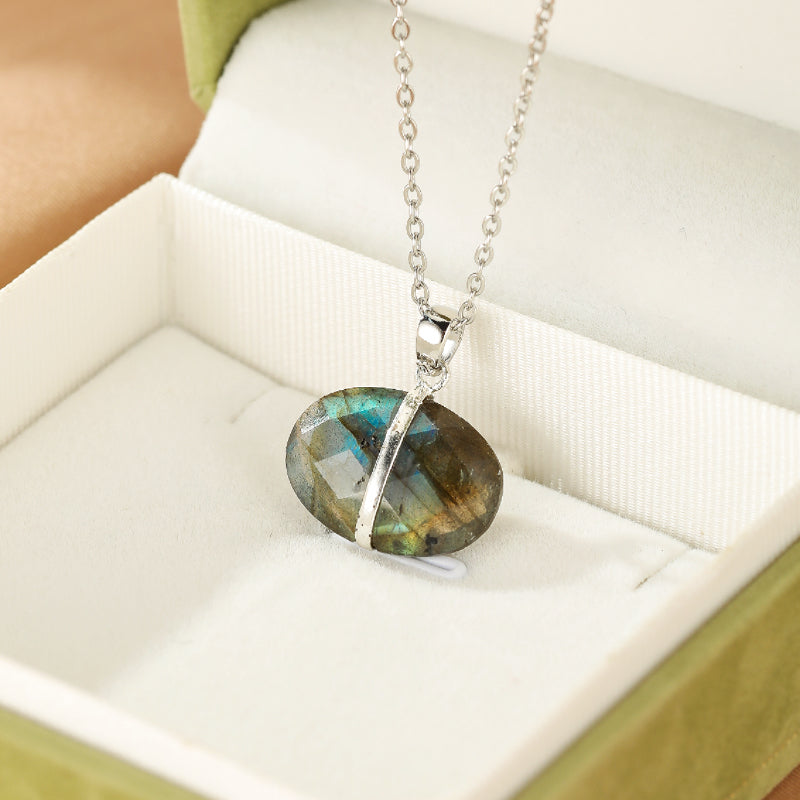 Collier Labradorite – Pierre Mystique