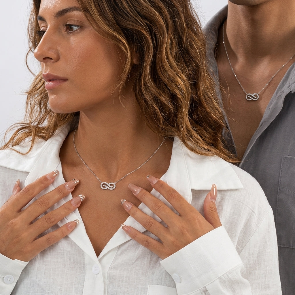 Collier Infini – Affection Infini, Argent