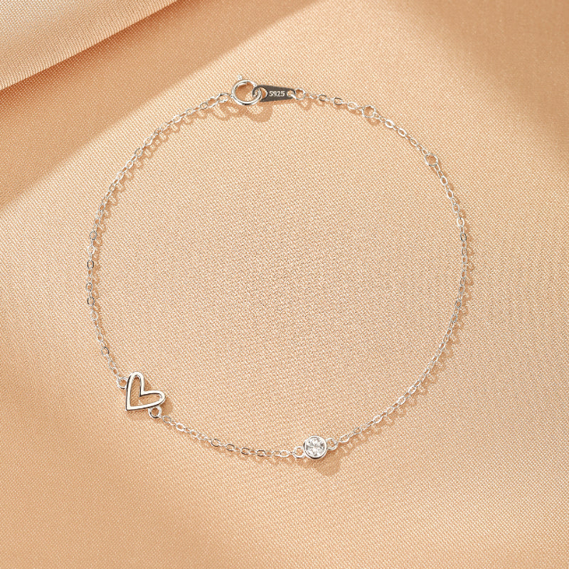 Bracelet Cœur – Éclat du Cœur, Argent