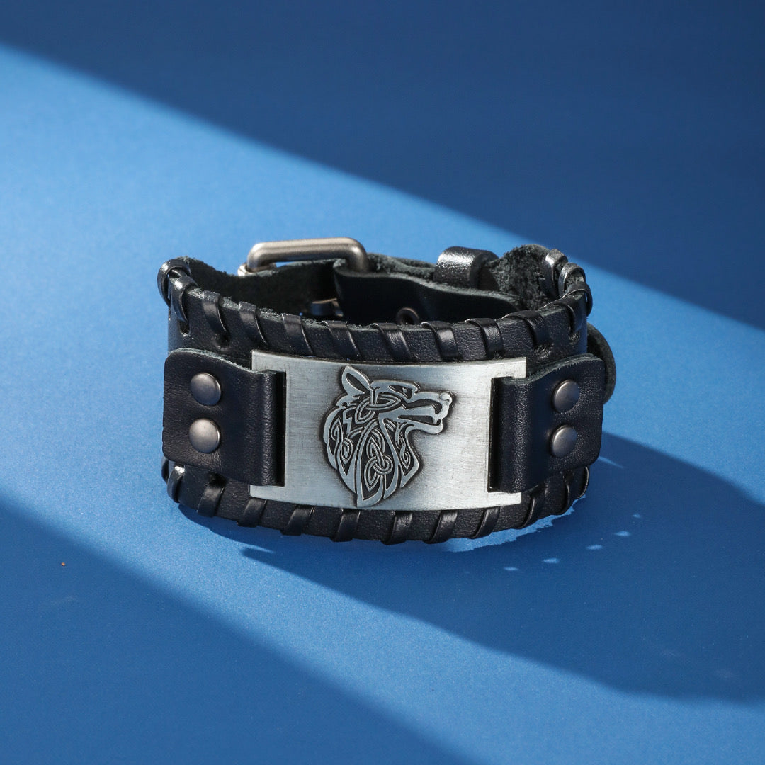 Bracelet Homme Cuir - Force Sauvage