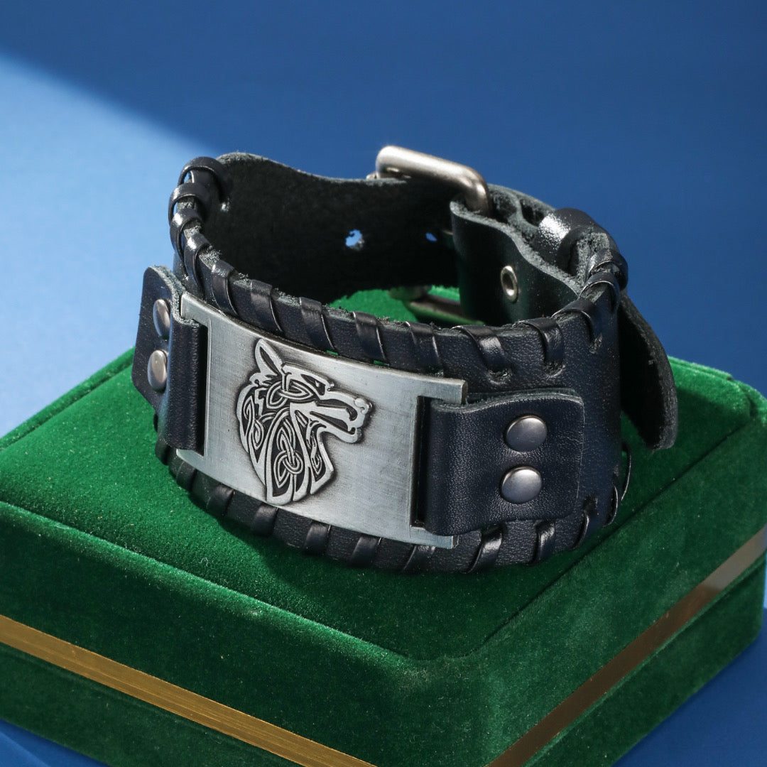 Bracelet Homme Cuir - Force Sauvage