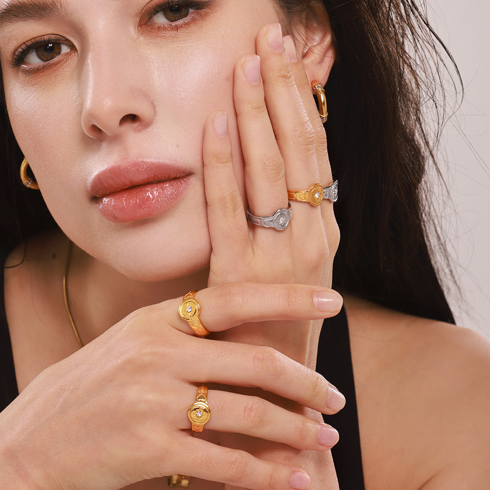 Bague Cœur – Amour Céleste