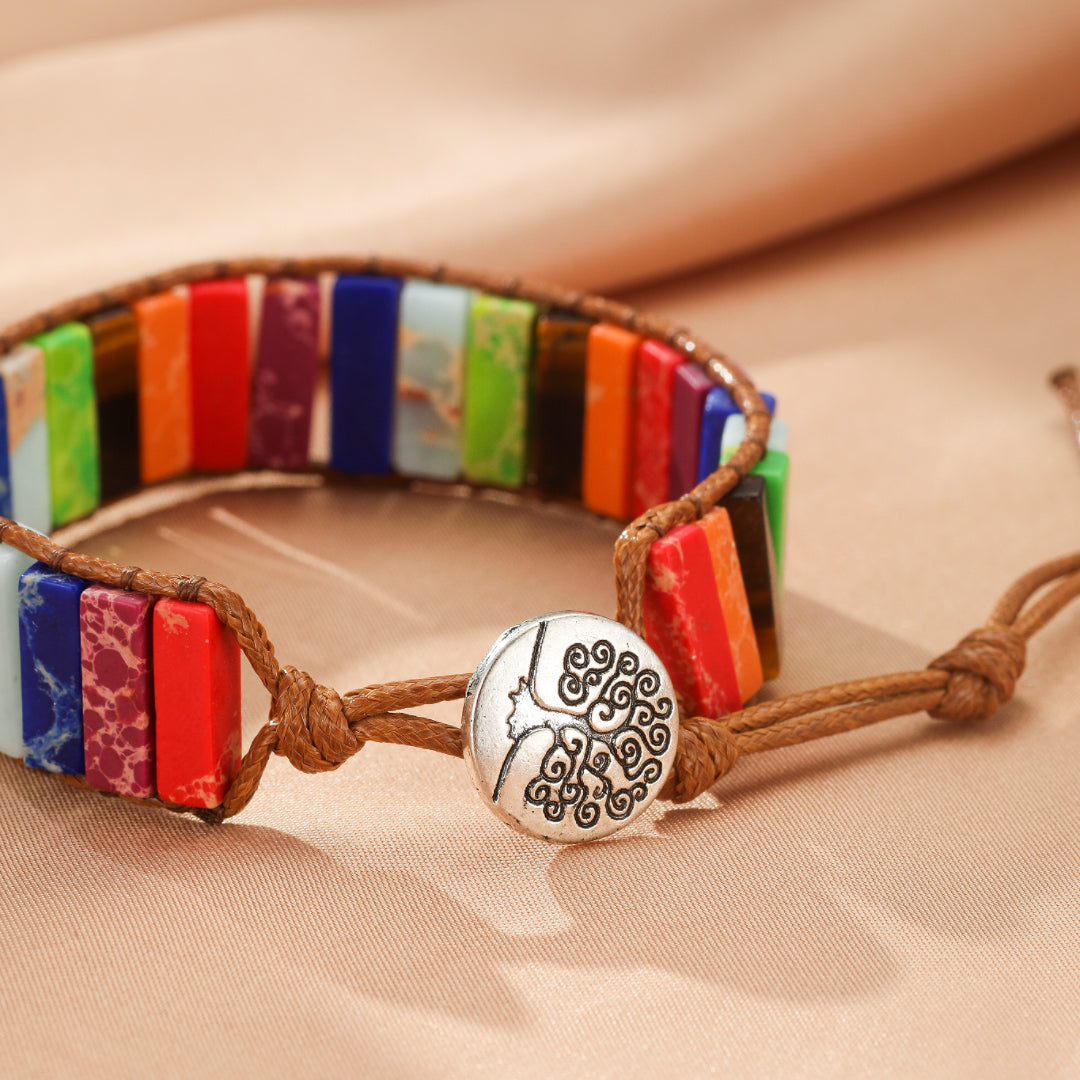 Bracelet Jaspe – Harmonie des Chakras