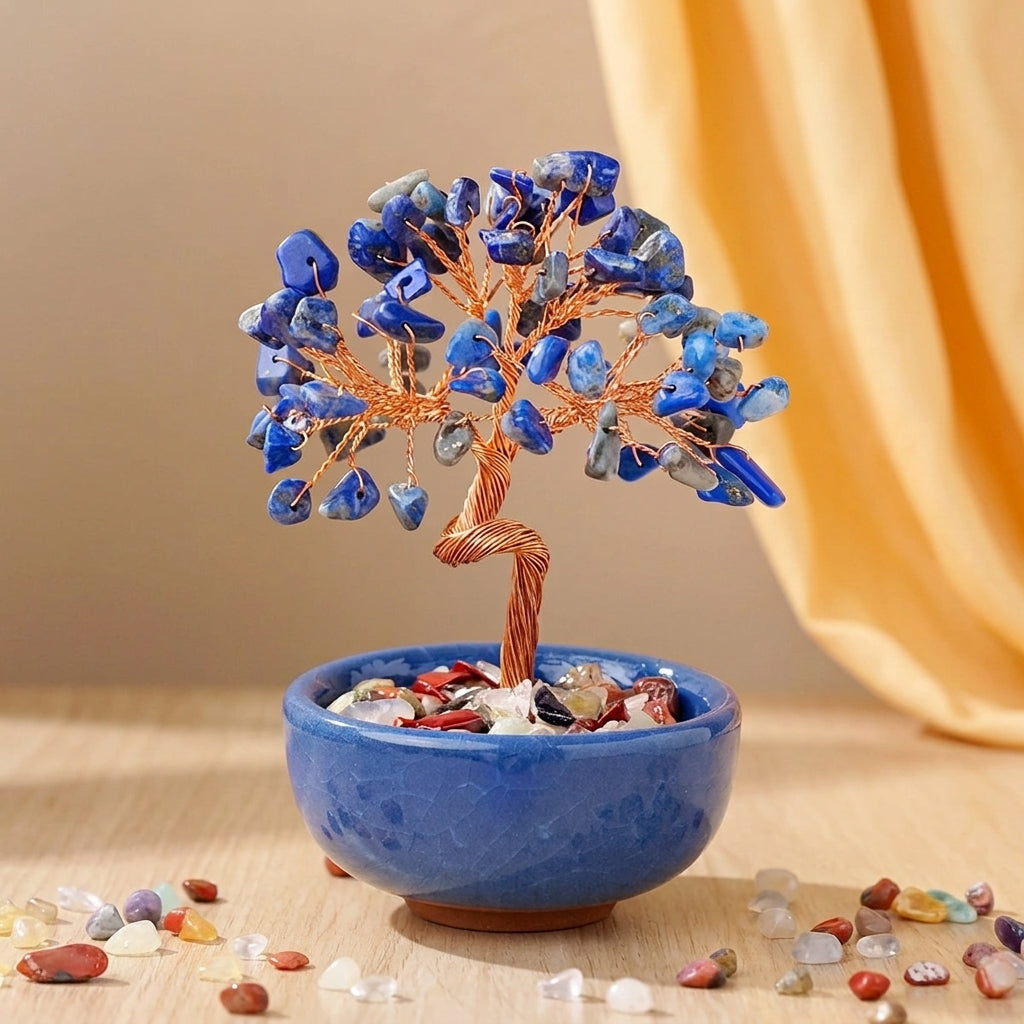 Arbre de Vie Pierres Naturelles – Source de Calme