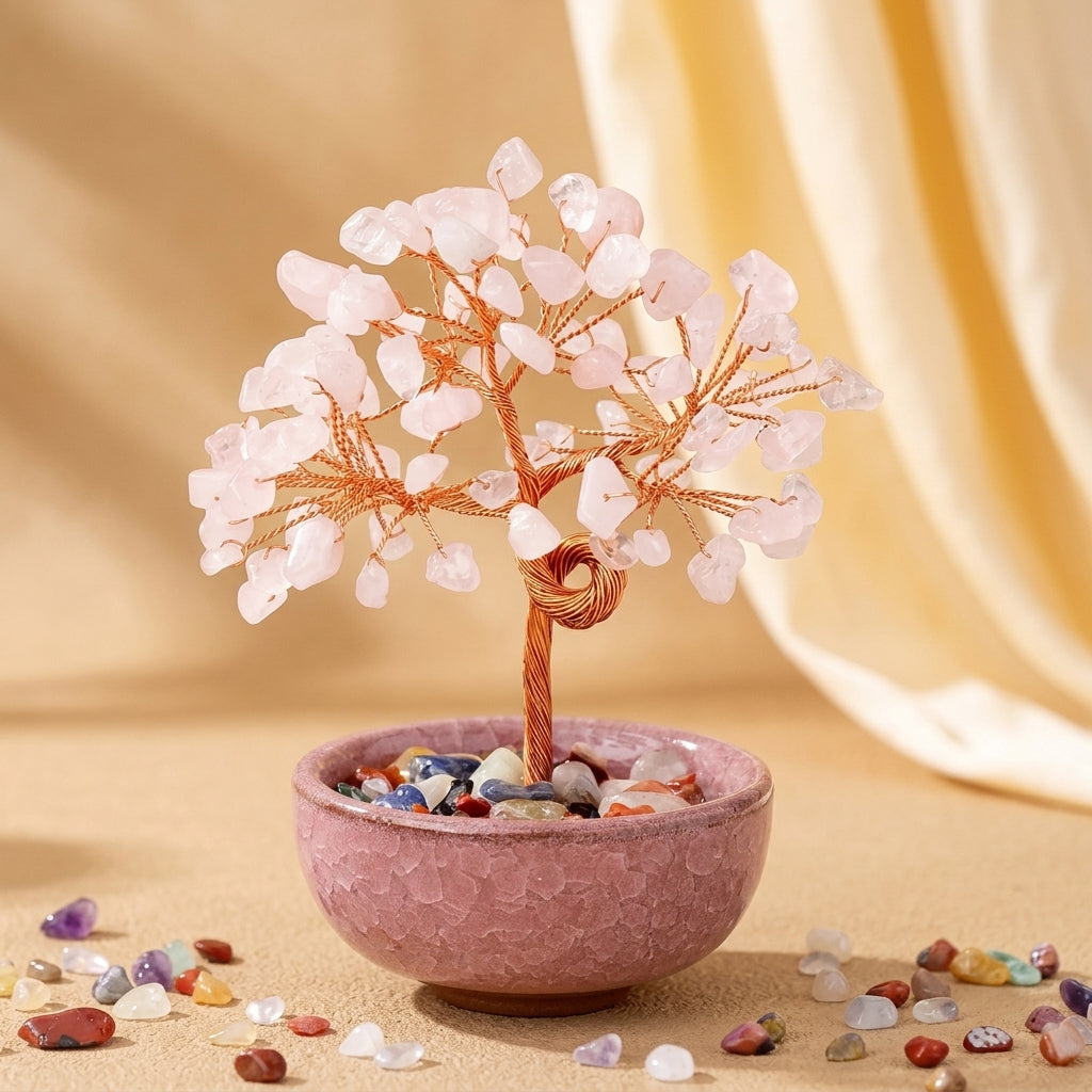 Arbre de Vie Pierres Naturelles – Source de Calme