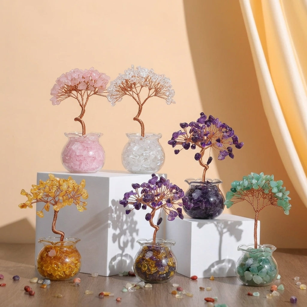 Arbre de Vie Pierres Naturelles – Arbre des Âmes