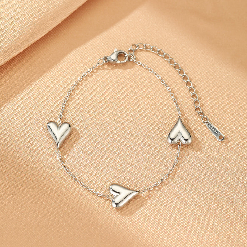 Bracelet Cœur – Éclat d'Amour