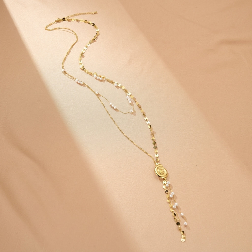 Pearl Necklace – Ocean Glow