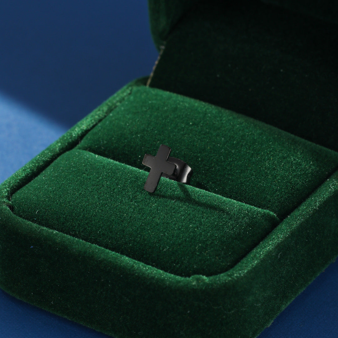 Men's Cross Earring - Urban Faith