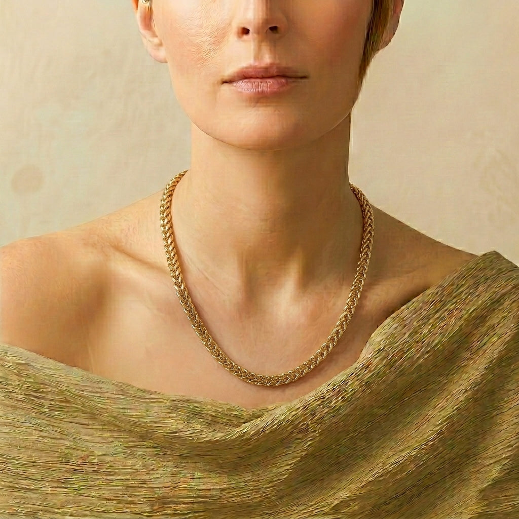 Collier Femme – Éclat Doré