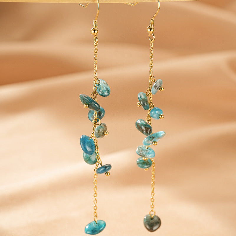 Amethyst and Apatite Earrings – Gentle Harmony