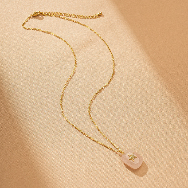 Collier Pierres Naturelles – Éclat Mystérieux