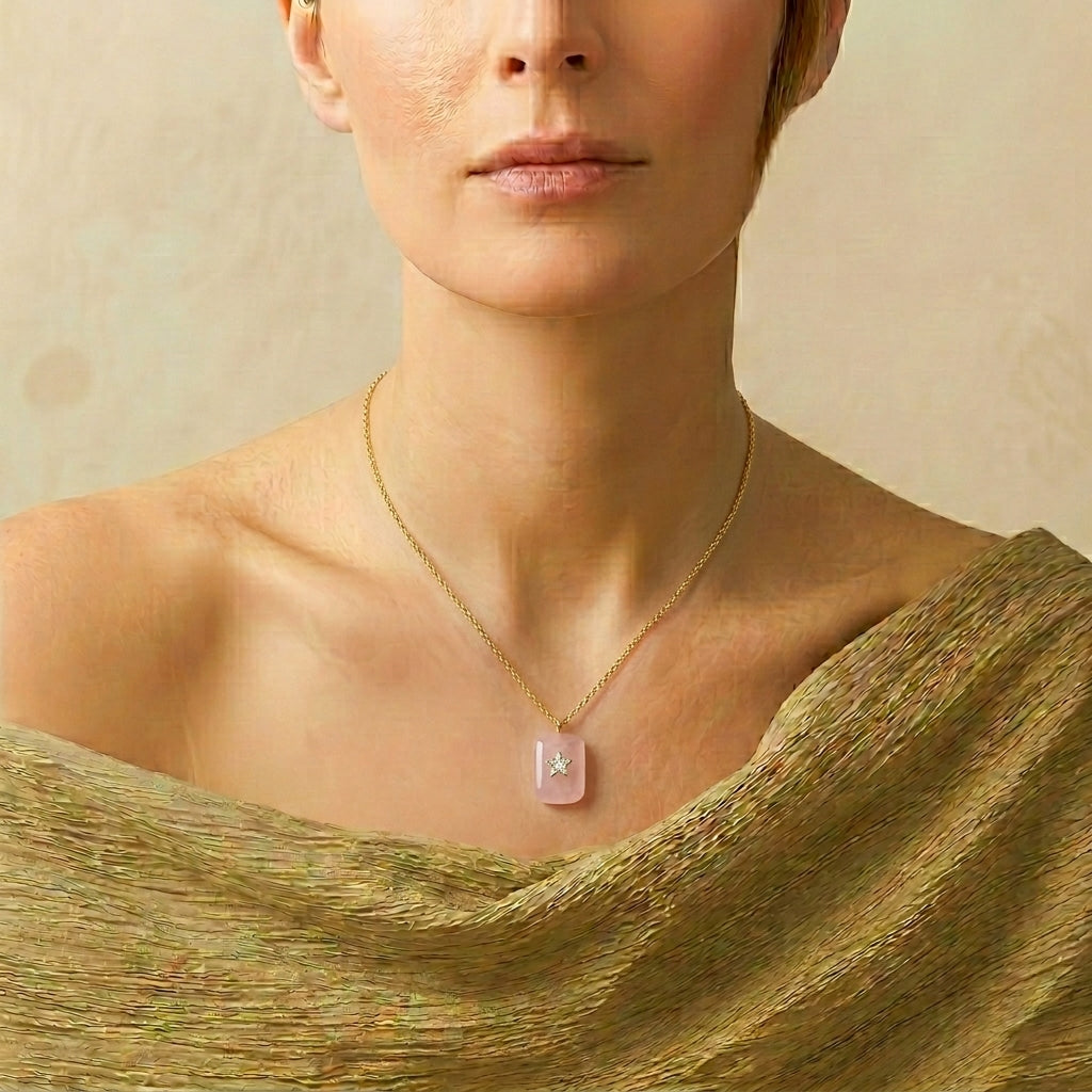 Collier Pierres Naturelles – Éclat Mystérieux