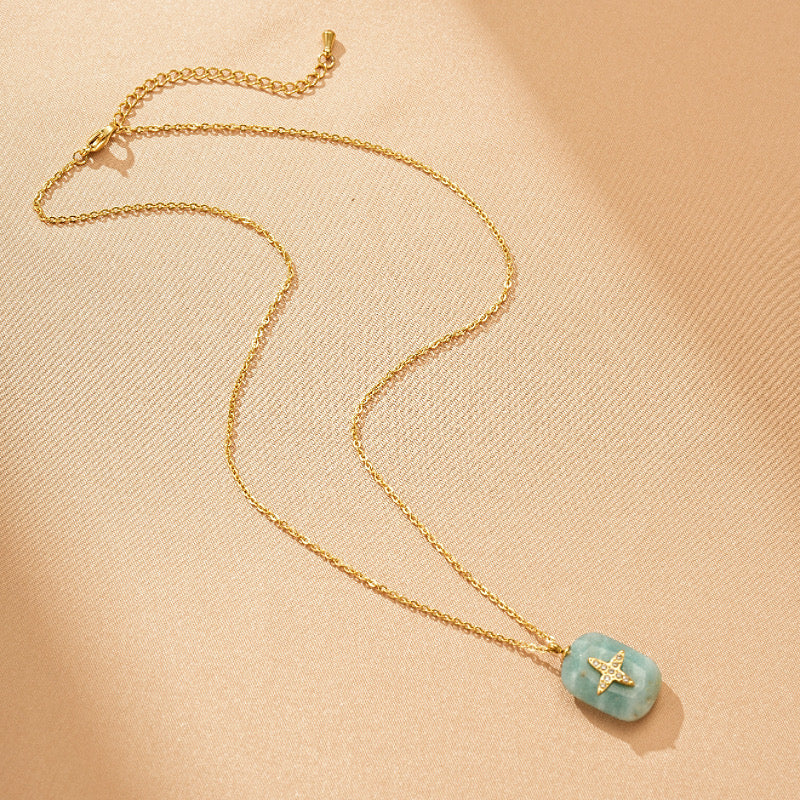 Collier Pierres Naturelles – Éclat Mystérieux