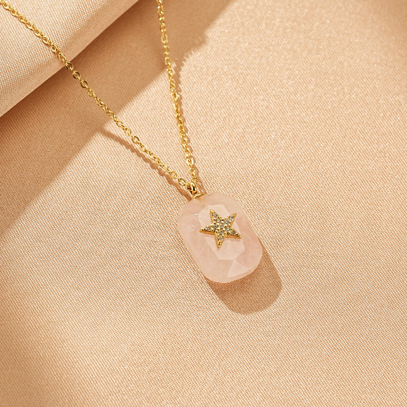Collier Pierres Naturelles – Éclat Mystérieux