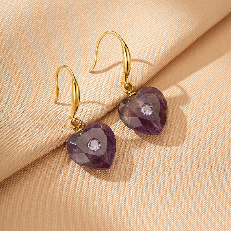 Amethyst Earrings – Loving Sparkle