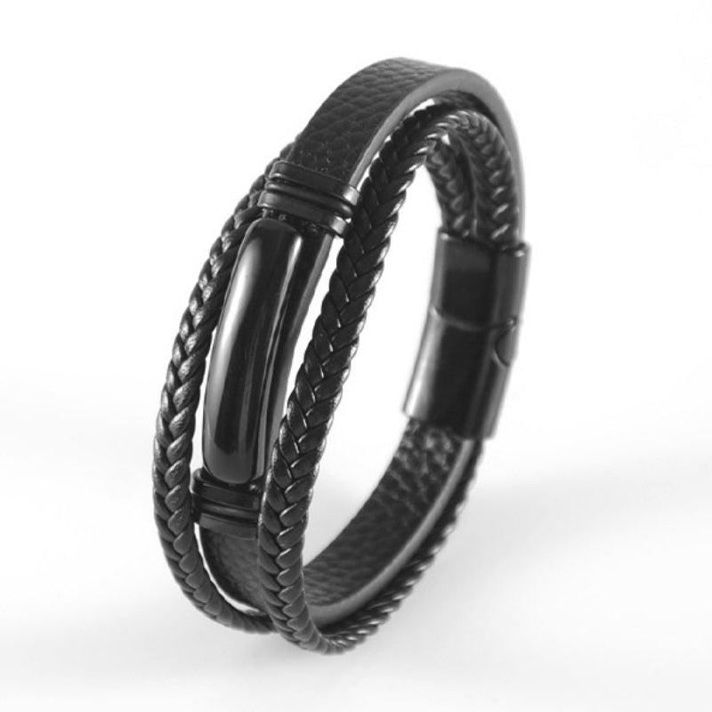 Bracelet Homme Cuir – Force Intérieure