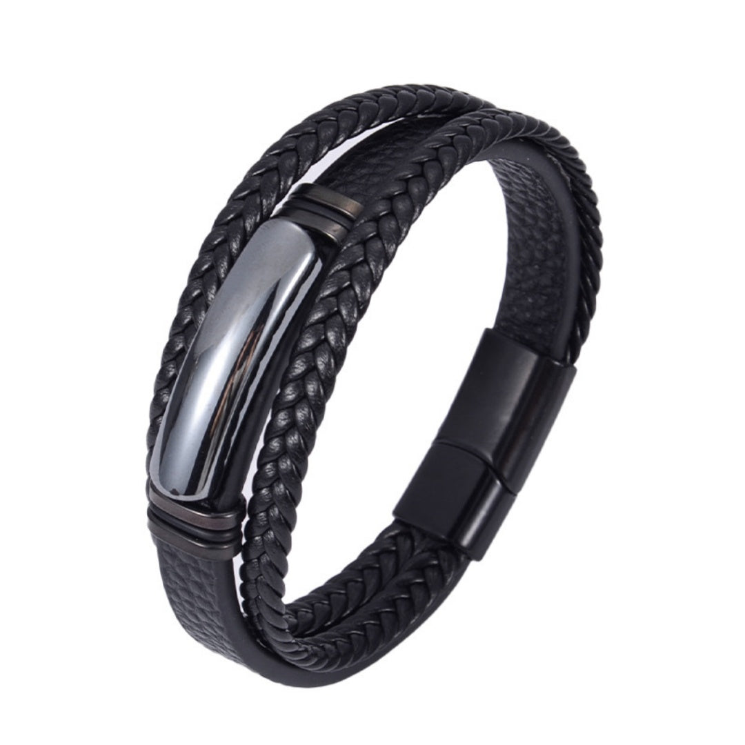 Bracelet Homme Cuir – Force Intérieure