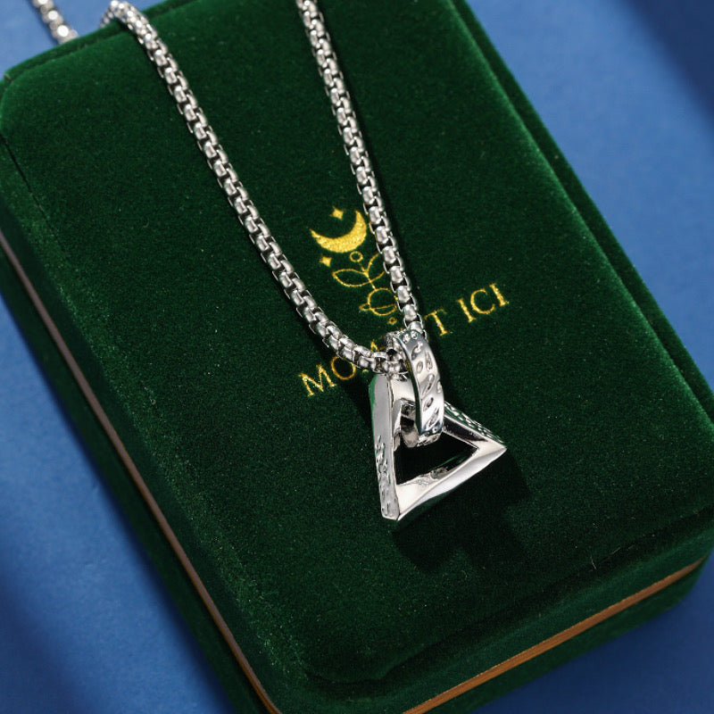 Collier Homme Infini – Force Géométrique