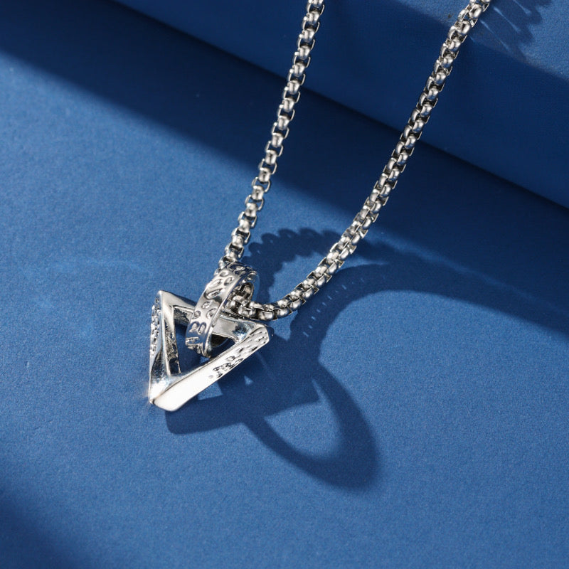 Collier Homme Infini – Force Géométrique