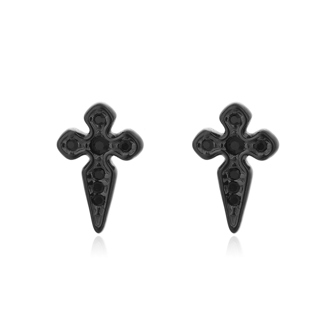 Men's Earrings – Gothic Cross