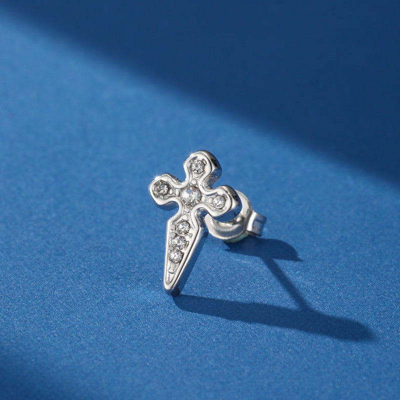 Men's Earrings – Gothic Cross