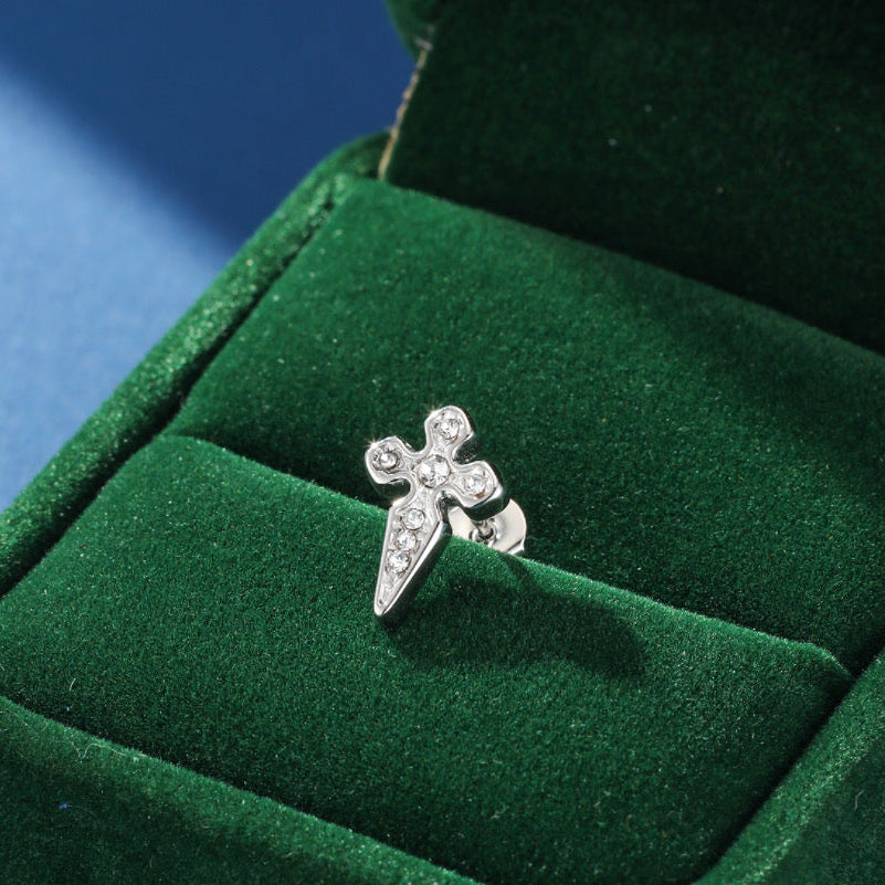 Men's Earrings – Gothic Cross