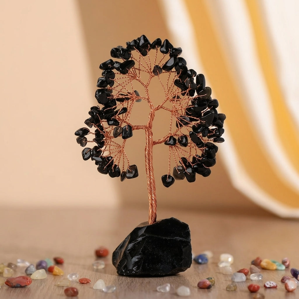 Arbre de Vie Pierres Naturelles – Sérénité Colorée