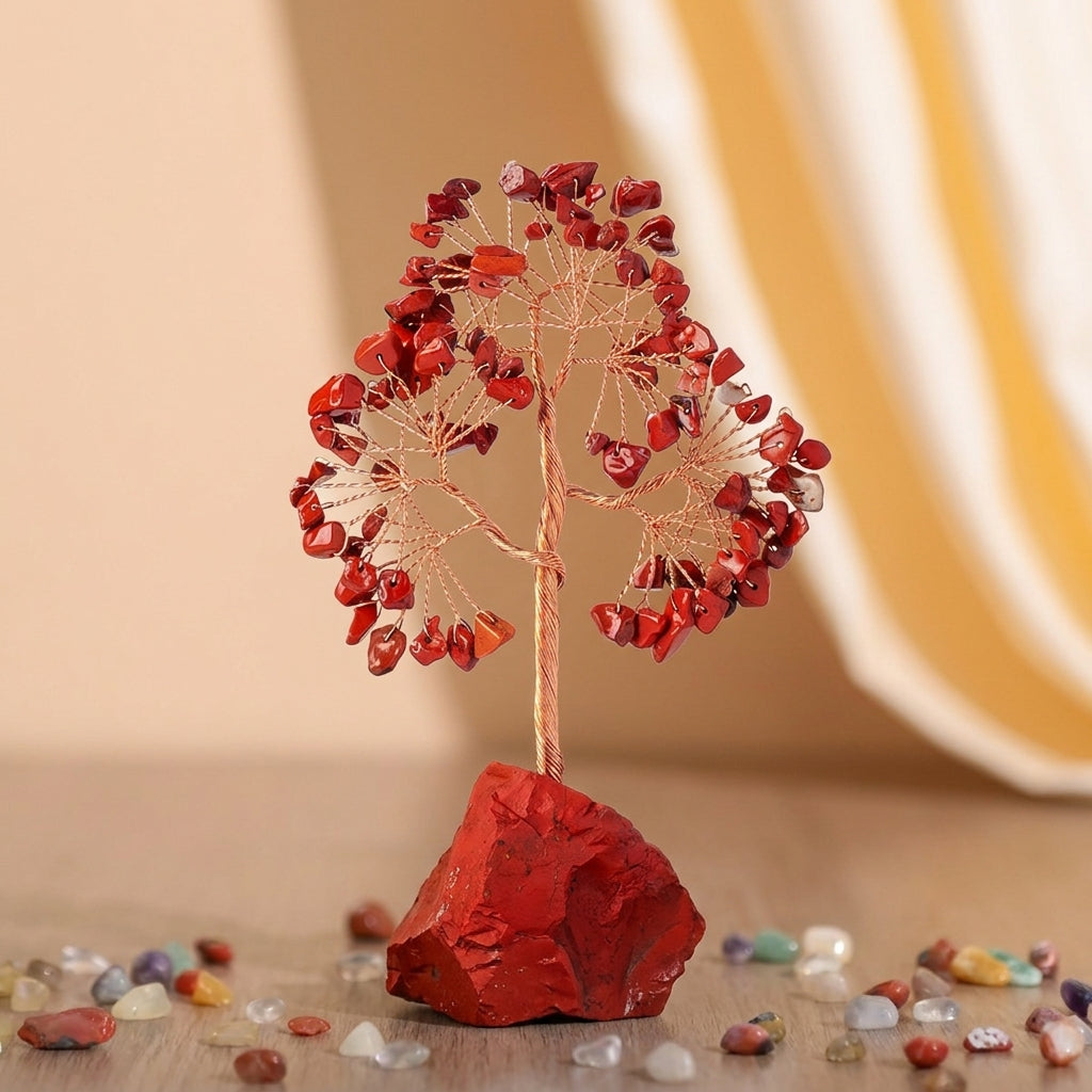 Arbre de Vie Pierres Naturelles – Sérénité Colorée