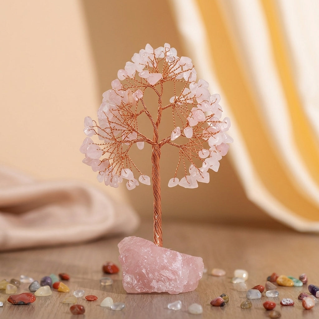 Arbre de Vie Pierres Naturelles – Sérénité Colorée