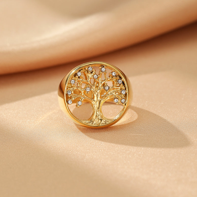 Bague Arbre de Vie – Équilibre Spirituel