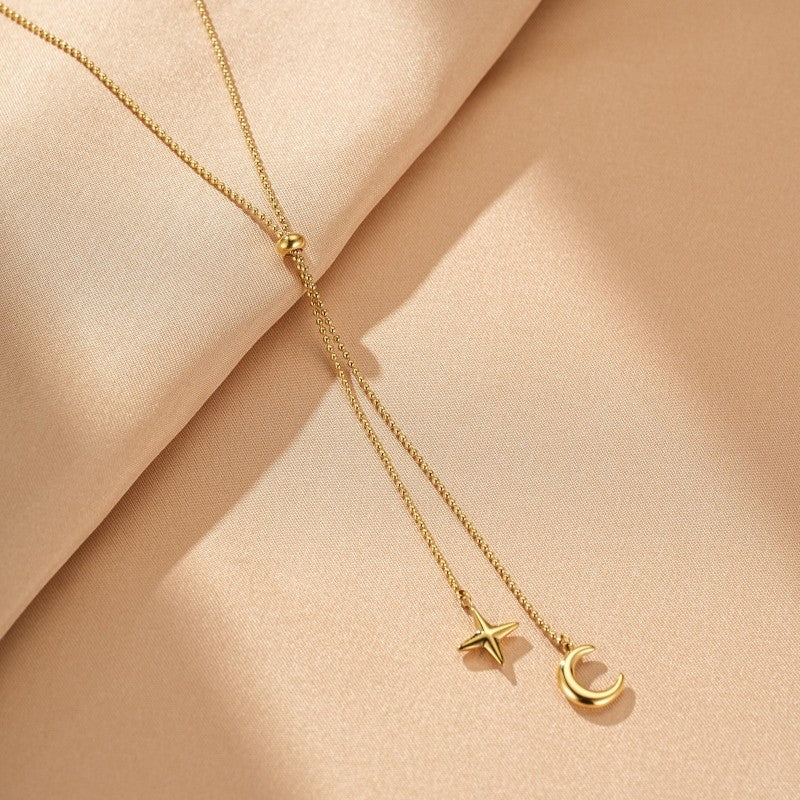 Collier Lune – Lumière de Minuit