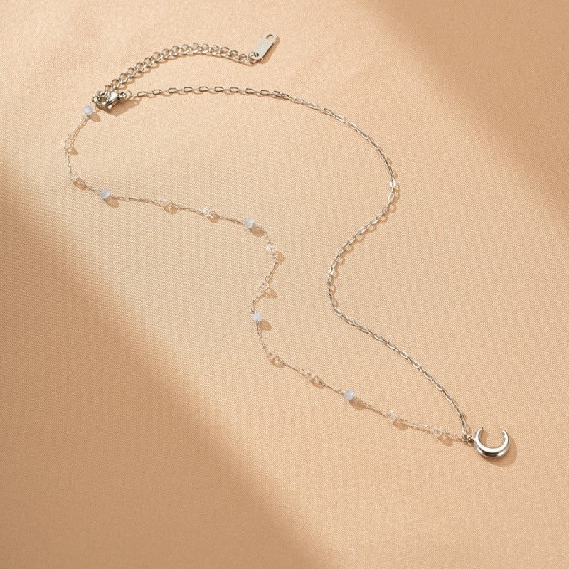 Collier Lune – Éveil Nocturne