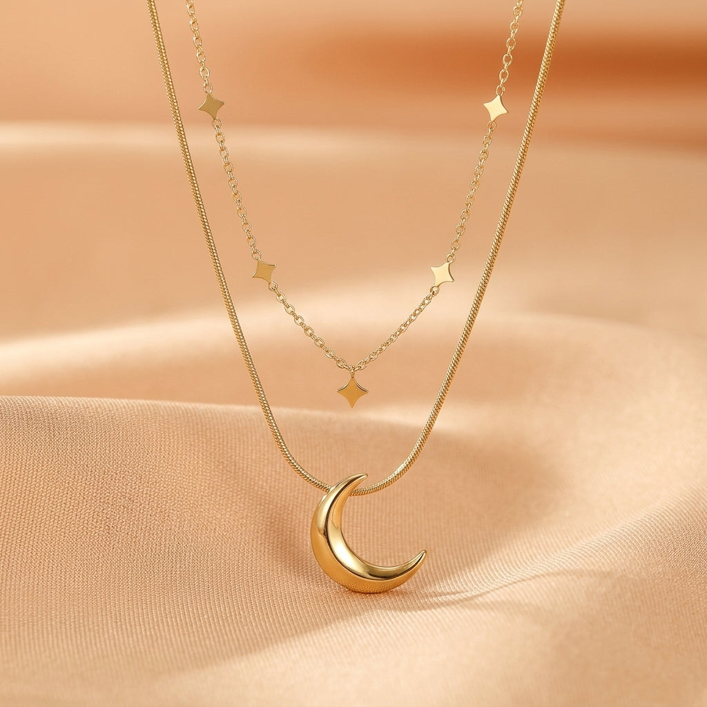 Collier Étoile – Lueur Céleste
