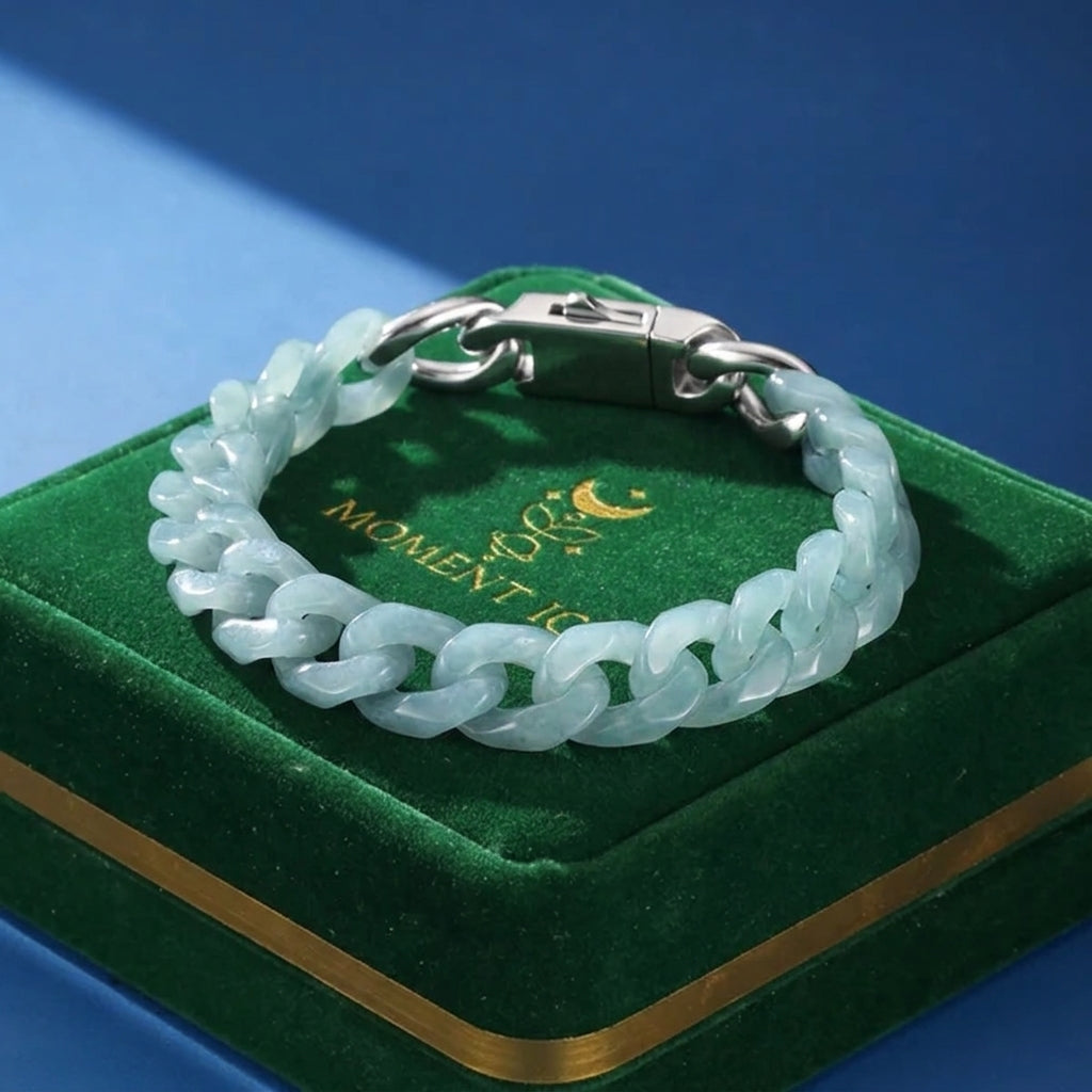 Bracelet Homme Jadéite – Maître des Éléments