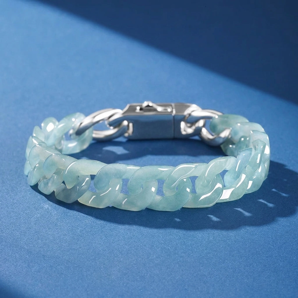Bracelet Homme Jadéite – Maître des Éléments