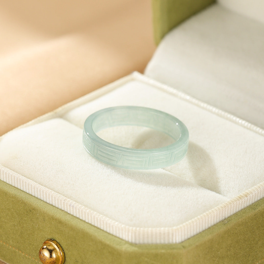 Bague Jade – Écho Céleste