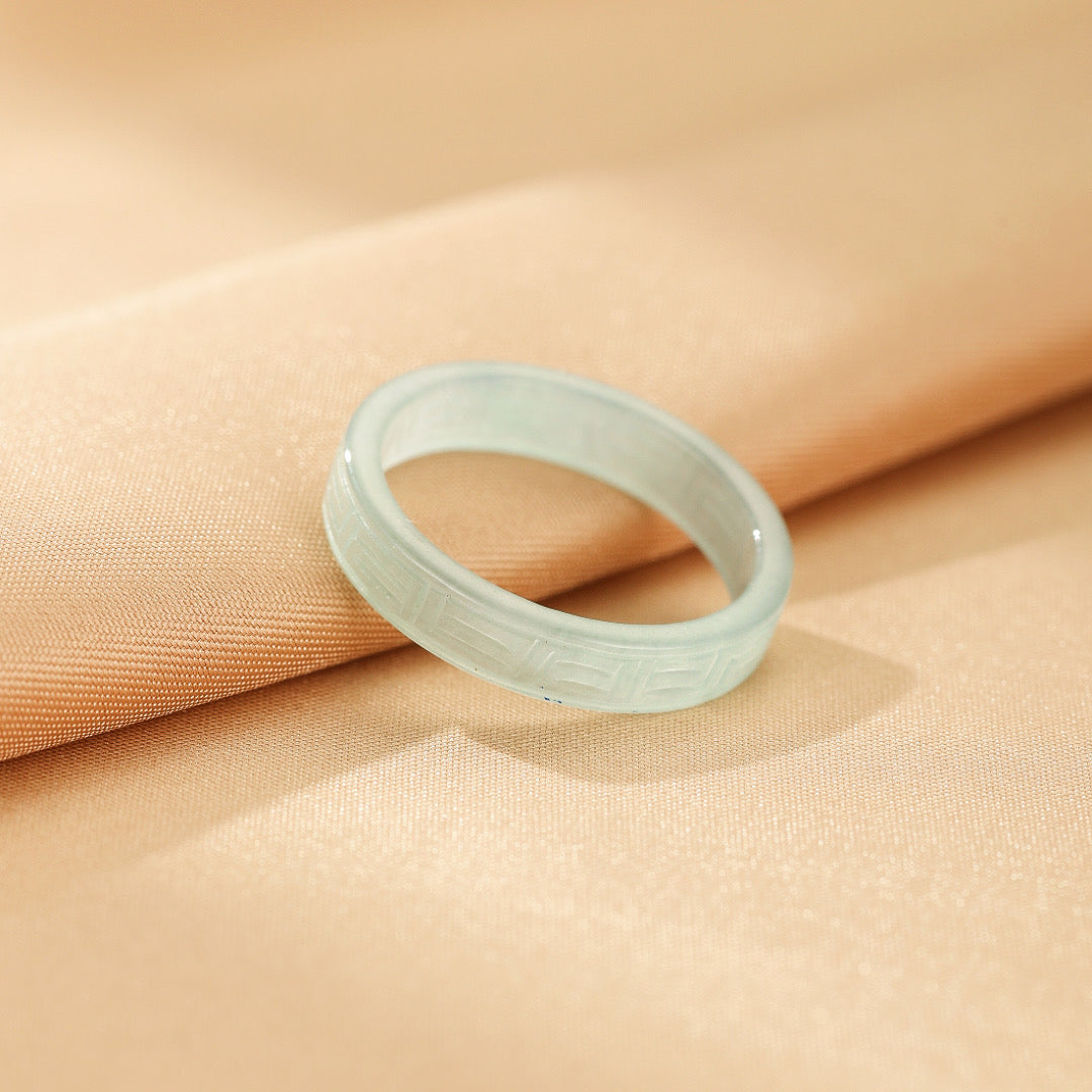 Bague Jade – Écho Céleste