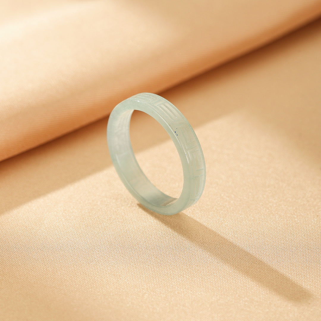 Bague Jade – Écho Céleste