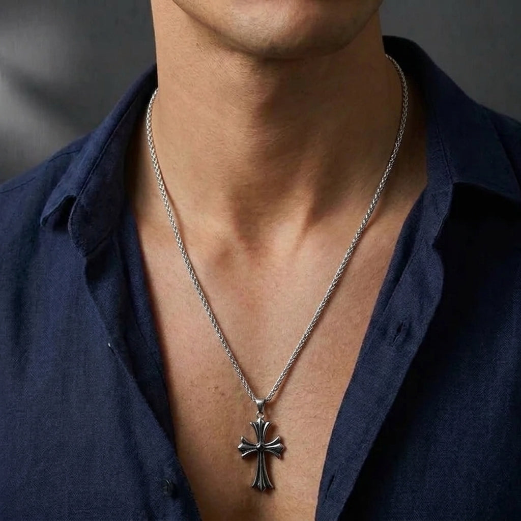 Collier Homme Jadeïte – Gardien Ancestral