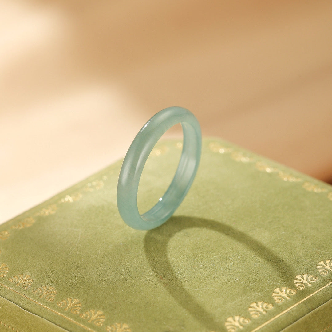 Bague Jade – Cœur de Jade