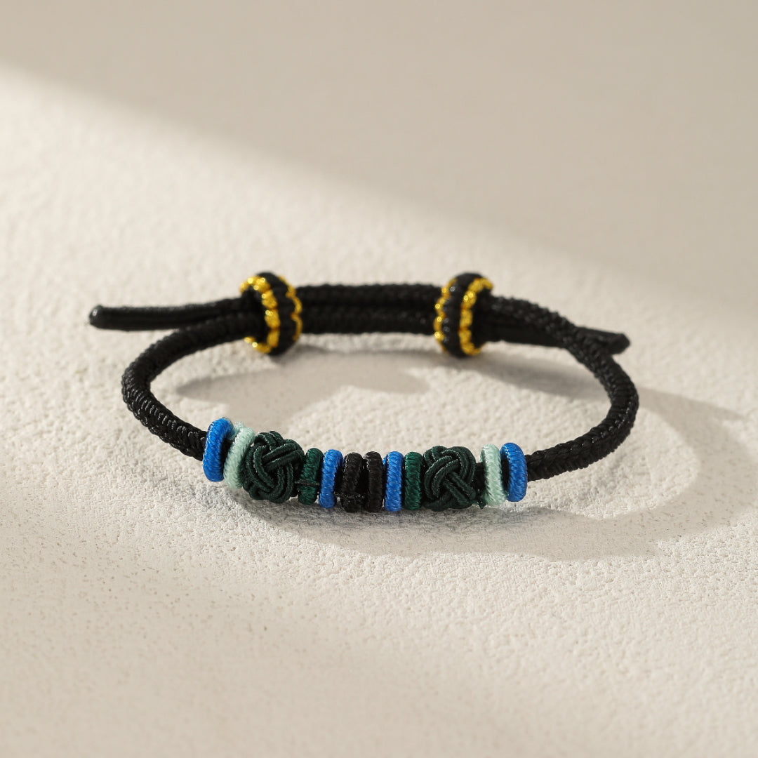 Bracelet Enfant Corde Tressée – Nœud Porte-Bonheur