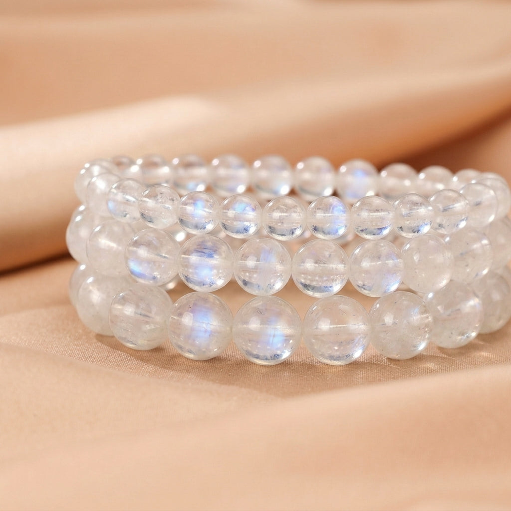 Bracelet Pierre de Lune – Océan