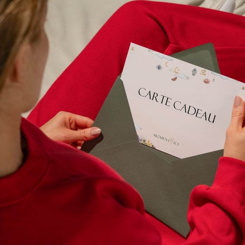 Carte cadeau Moment Ici 
