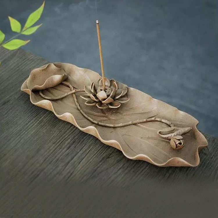 "Éclosion" Ceramic Incense Burner